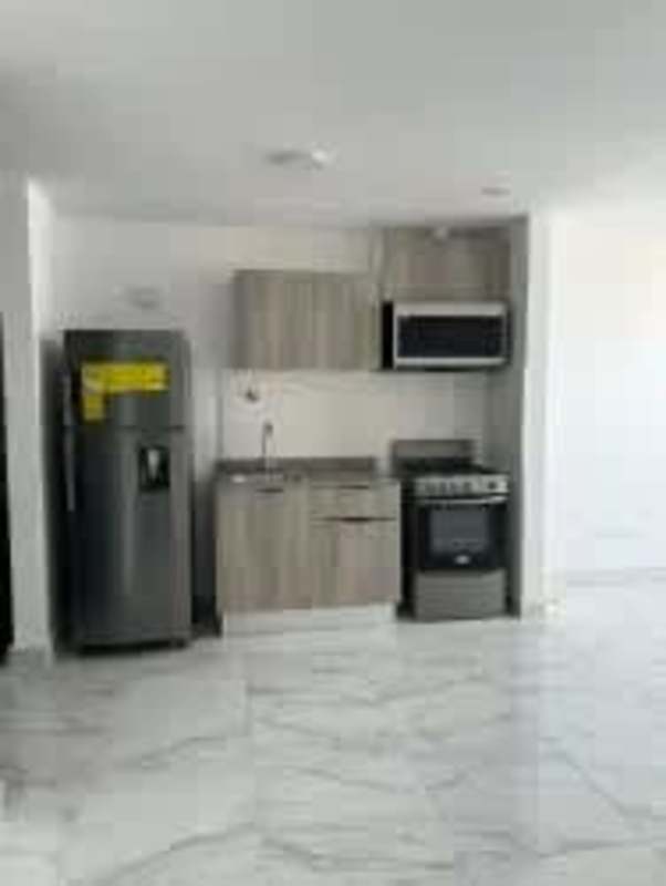 Entrance and facade of PH Calle 50 Residences located in Marbella financial district Panama City