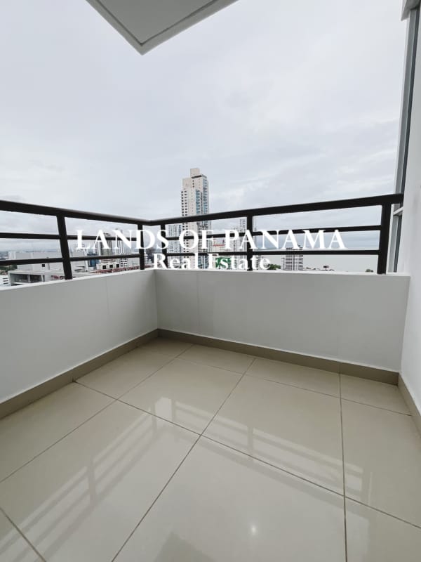 Master bedroom fully furnished with large windows, walk-in closet, ensuite in PH Mandarin Bay San Francisco Panama City