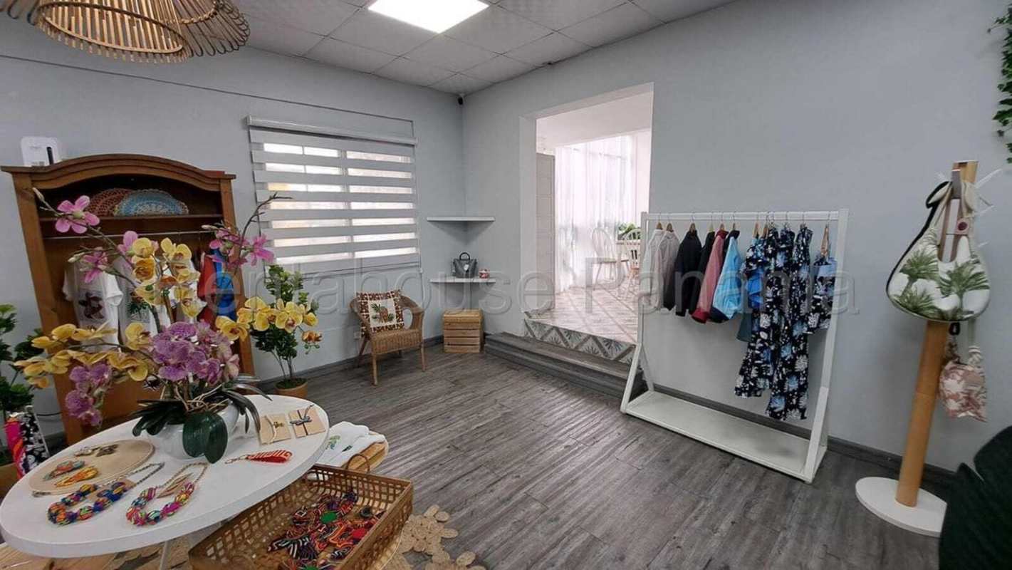 Modern boutique interior with high ceilings and ample natural light Panama