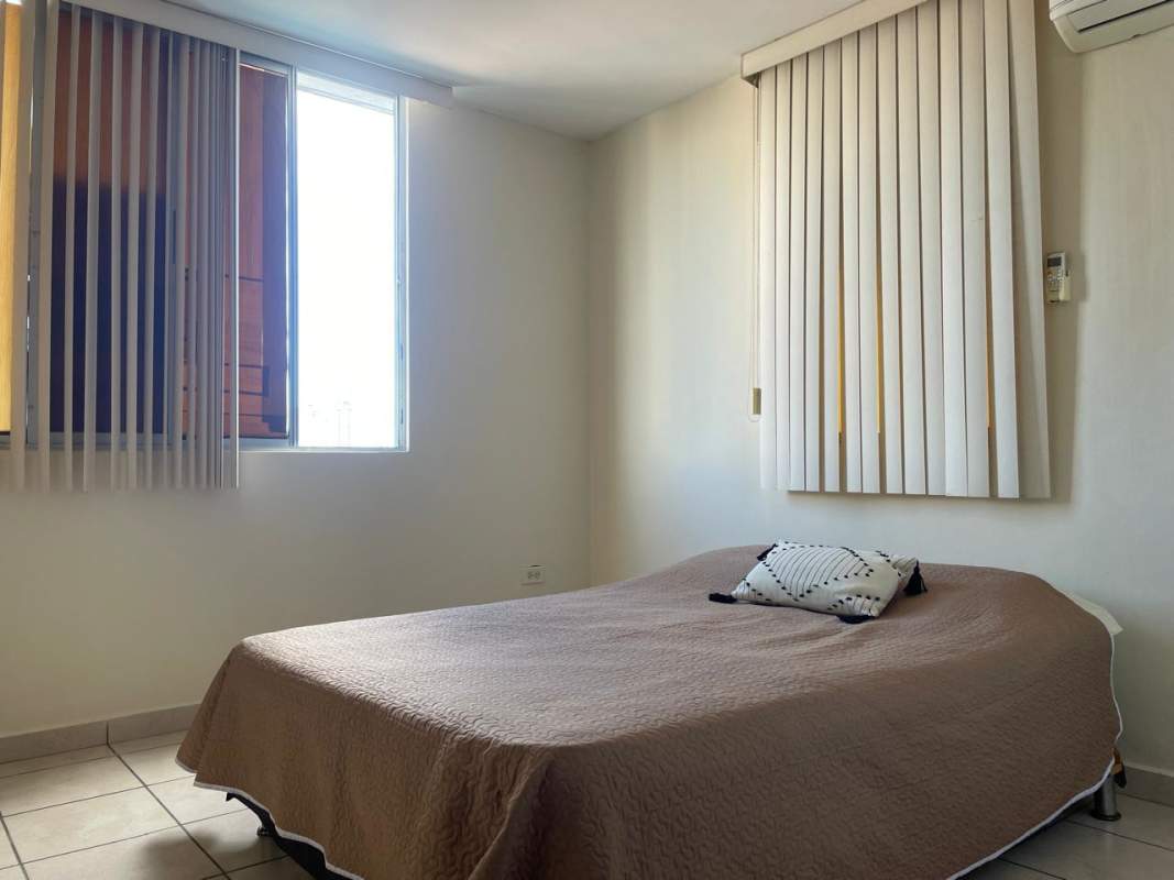 Rooftop lounge and pool with skyline view at PH Plaza Valencia Carrasquilla Panama City