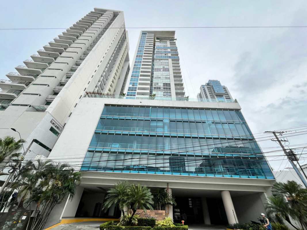 Infinity swimming pool with panoramic skyline view at PH Titanium San Francisco Panama City