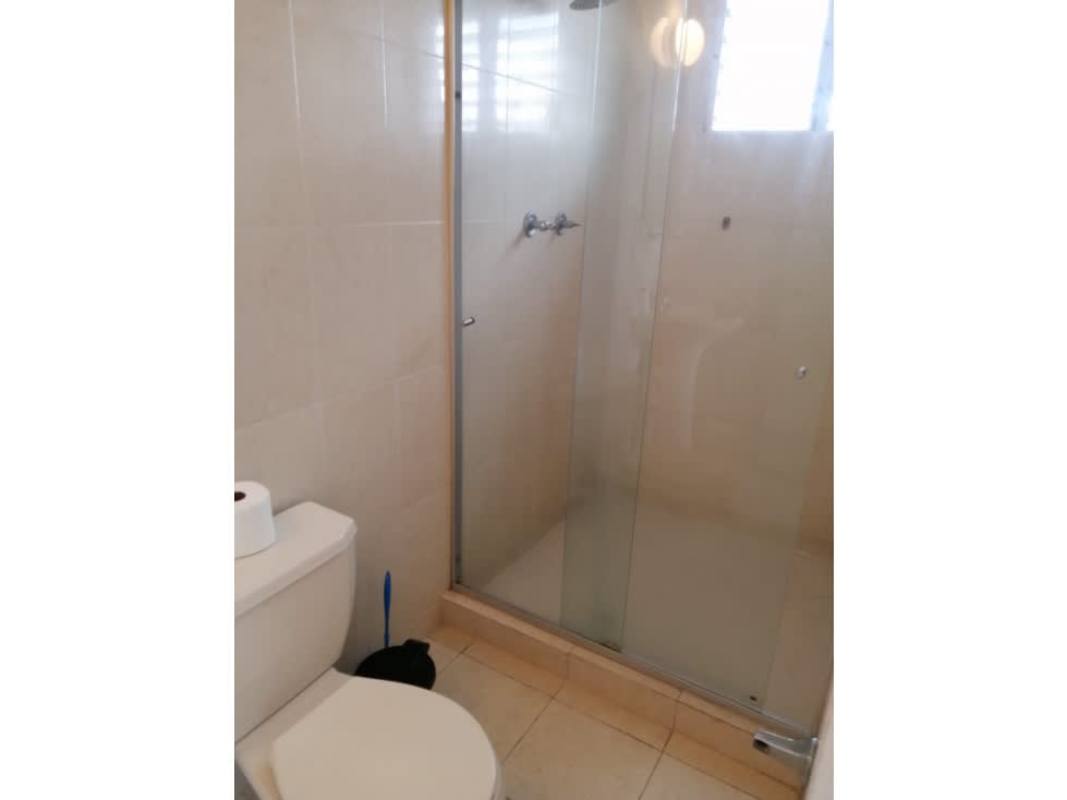 Bedroom large window city view PH Majestic Garden Edison Park Panama apartment for sale