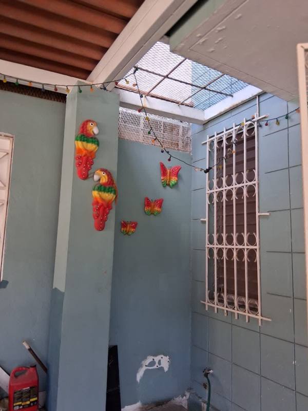 Private fenced terrace with tiled floor house in Condado del Rey Panama