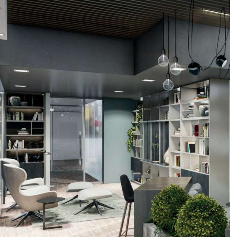 Coworking lounge space amenity in PH Vía España Park Lefevre Panama