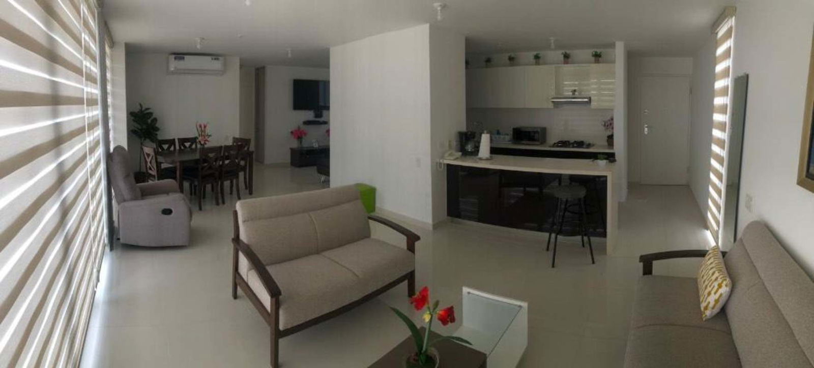 Large terrace with panoramic city views in PH Porto Alegre Hato Pintado Panama City