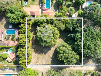Vacant flat lot near ocean for development in Coronado Panama estate community