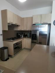 Large balcony terrace facing Pacific Ocean at Bijao Beach Club & Residences