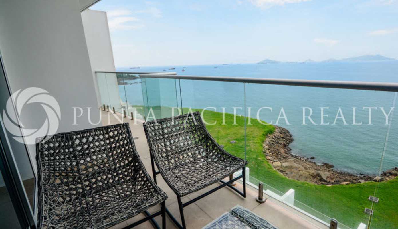 Oceanfront infinity pool complex at PH Naos Harbour Tower Causeway Amador Panama