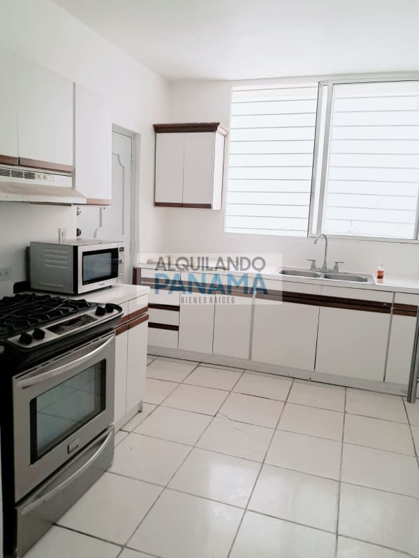 Master bedroom with built-in closets in PH El Cangrejo Via Argentina Panama City