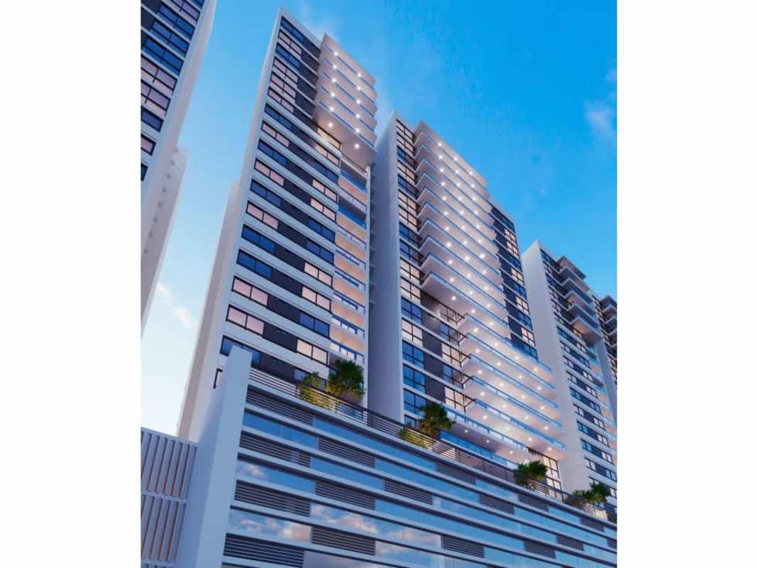 Elegant lobby area of Condado Country Club with reception and modern decor in Panama City