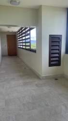 Contemporary condo hallway with windows natural light Ibiza Beach Panama