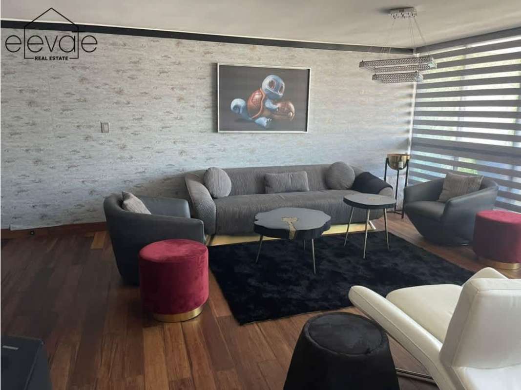 Modern dining room with large windows Punta Paitilla apartment sale