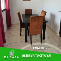 Dining area with natural light tiled floor Penonomé house rental