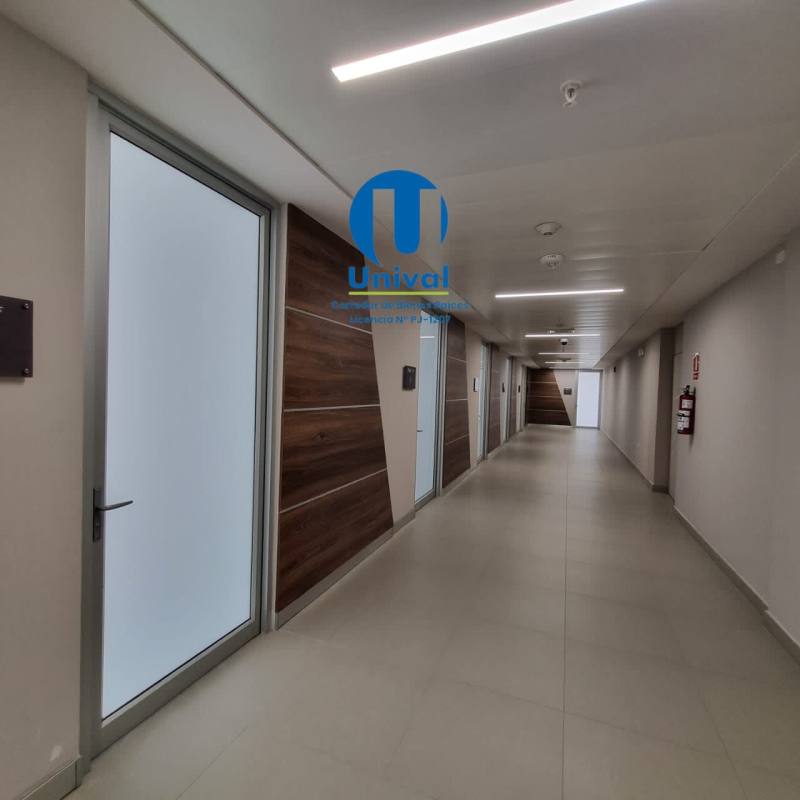 Elegant reception lobby with concierge service in Torre Palmeras Town Center Costa del Este Panama