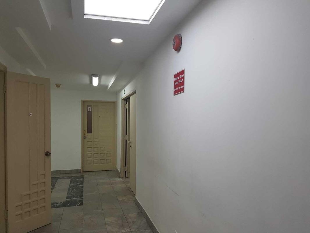 Office reception area with modern design in Costa del Este Corporate Center Panama City