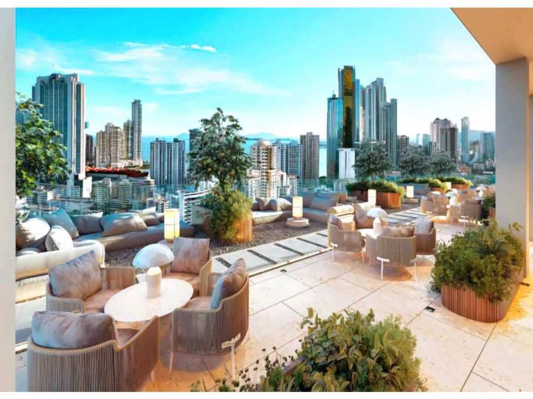 Sleeping space in studio apartment Walker Wellness Center Calle 50 Panama City