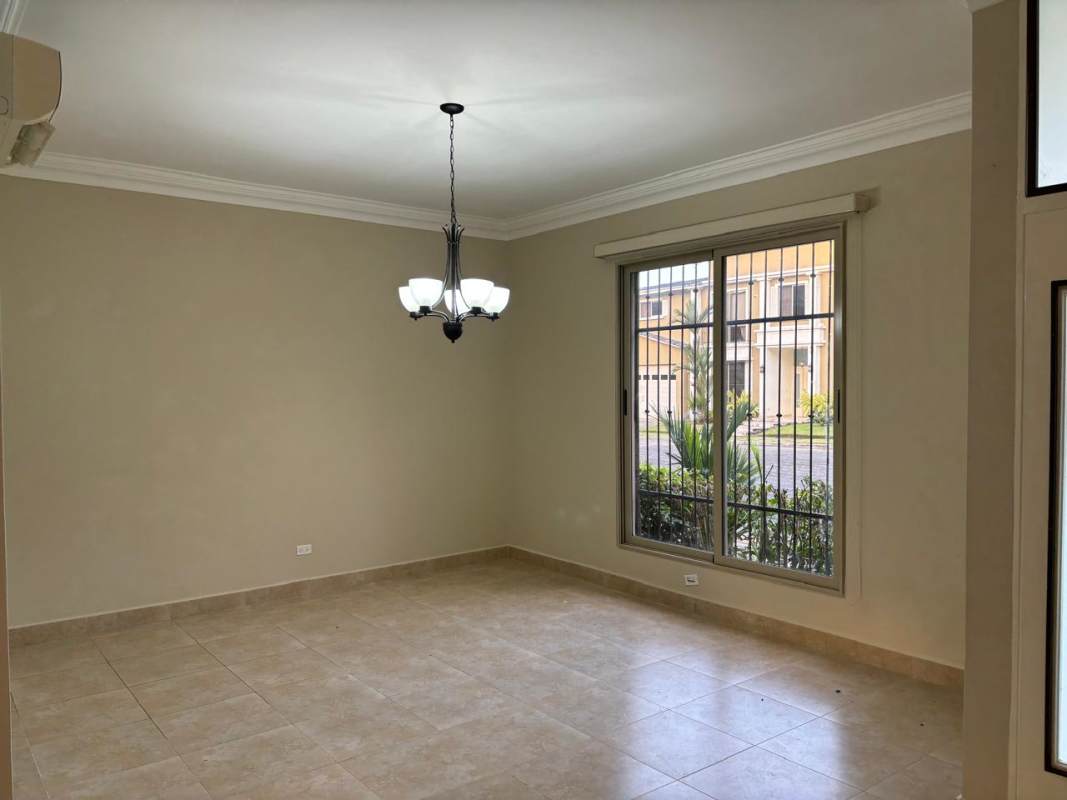 Spacious living and dining room porcelain floors Embassy Gardens Clayton