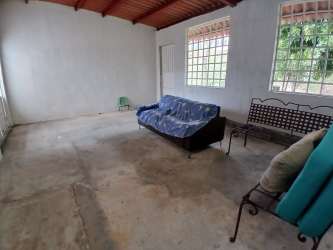 Large unfinished spacious room concrete floor exposed ceiling Villas de Arraiján Panama