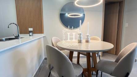 Terrace with seating area and stunning Pacific Ocean views PH El Palmar San Carlos Panama