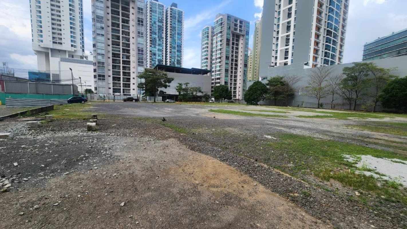 Open commercial lot with gravel in Costa del Este Panama ideal for business development