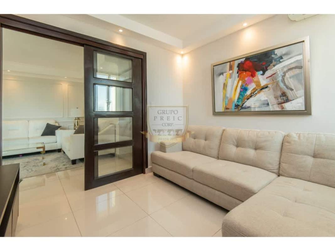 Modern pool with lounge deck PH Portofino San Francisco Panama City Panama