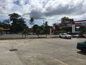 Large parking area with street view at Capira Commercial Plaza Panama