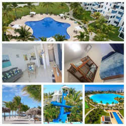 Beachfront resort with saltwater lagoon, pools, beachfront access at Coral Park Playa Blanca Panama