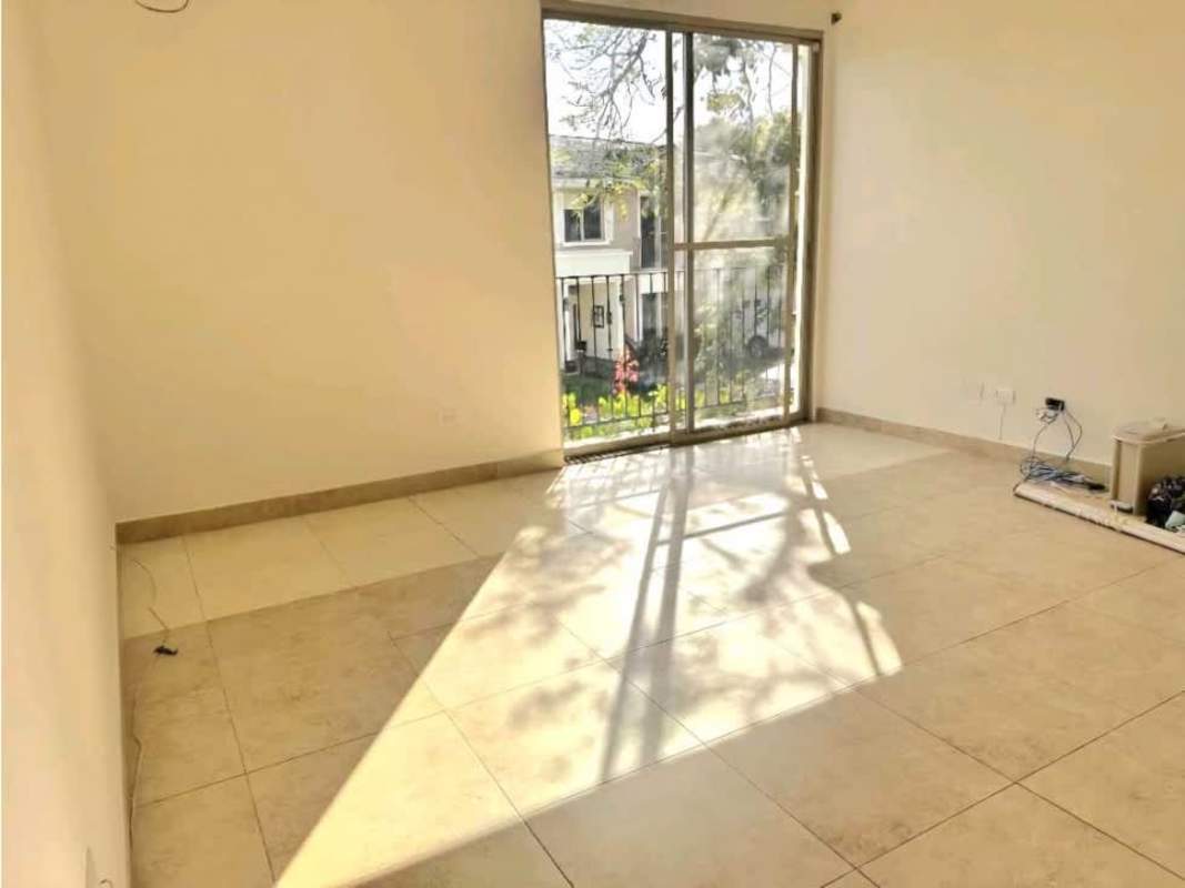 Double sink bathroom with granite counters glass shower and tub PH Embassy Gardens Panama