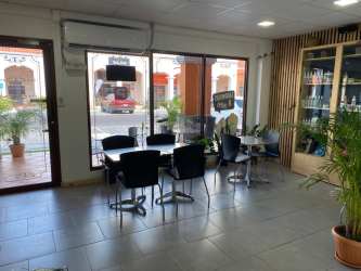 Modern dining area inside profitable turnkey restaurant Coronado Panama