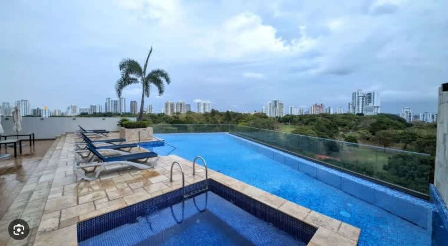 Kids play area on rooftop of PH Tee One San Francisco Panama City