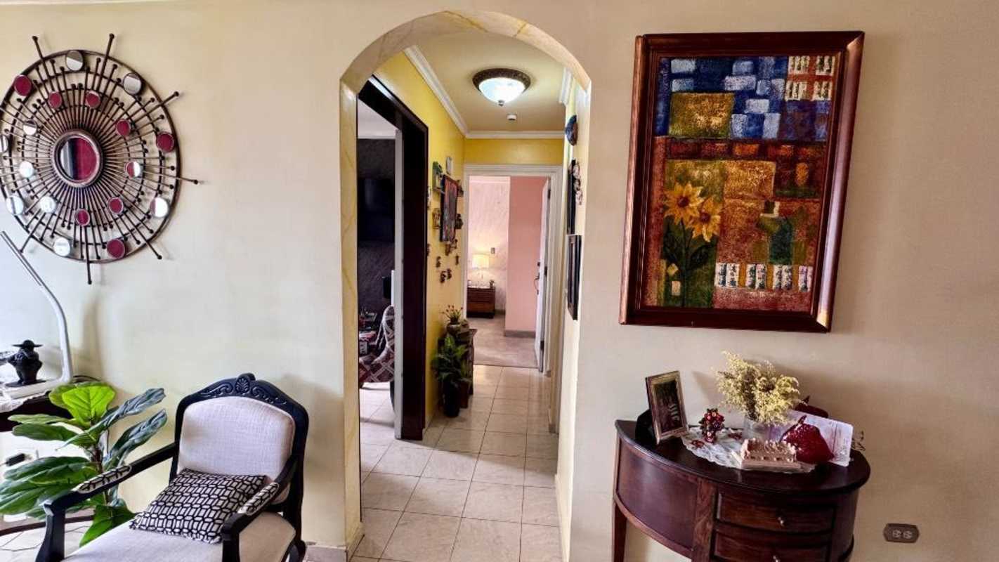 Panoramic skyline city view from apartment balcony PH Calle del IPA Hato Pintado Panama