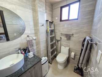 Well-equipped kitchen featuring granite countertops and appliances at Los Molinos Boquete Panama