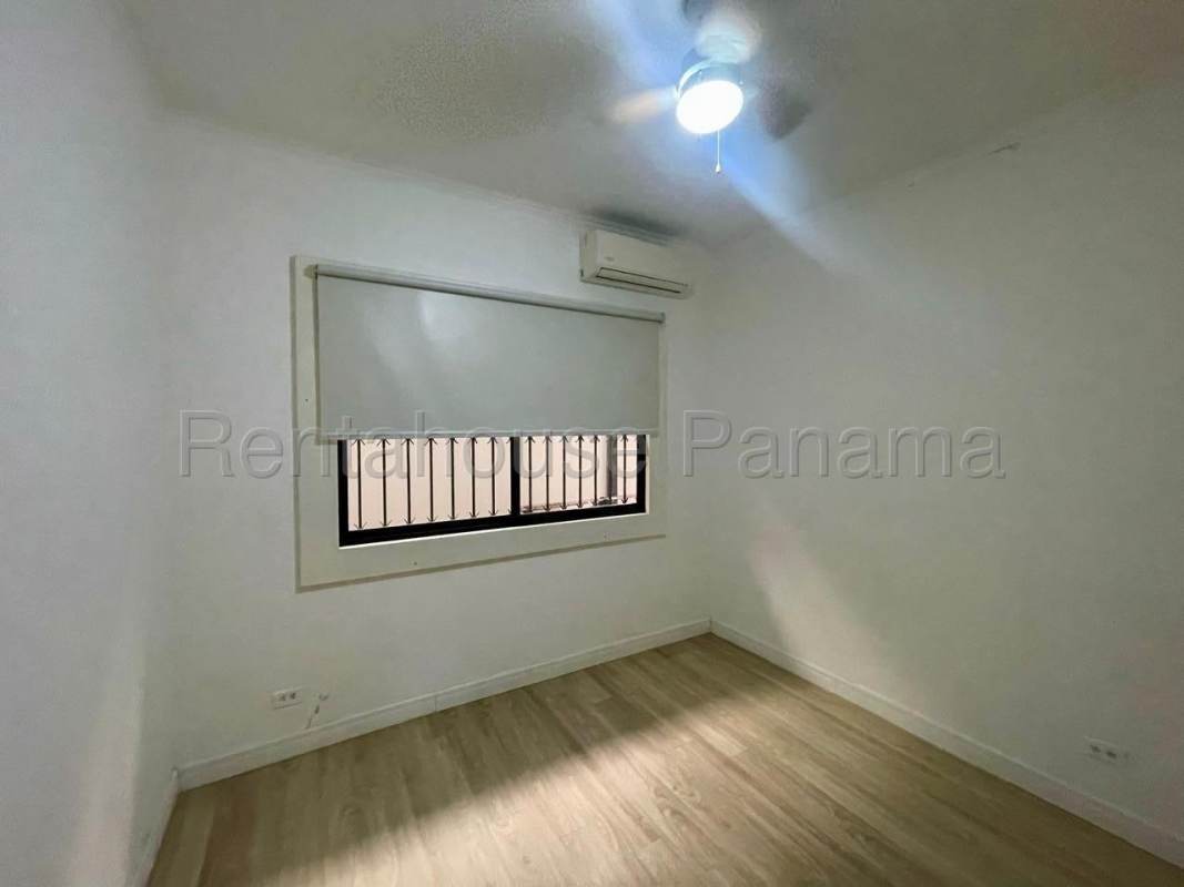 Spacious living dining area modern floors Villa de Las Fuentes house El Dorado Panama