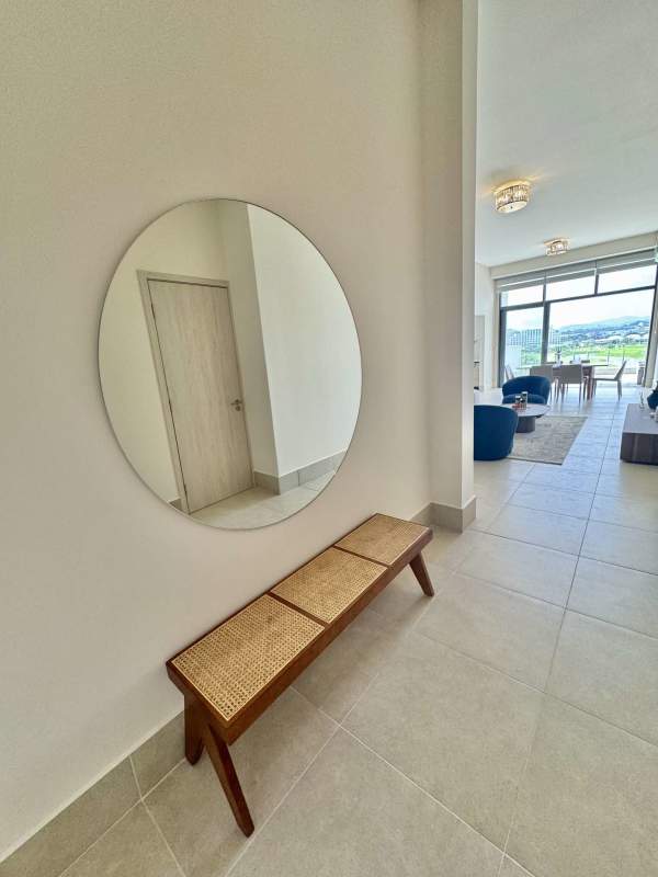 Large terrace with panoramic golf views fully furnished in Ocean House Santa Maria Panama