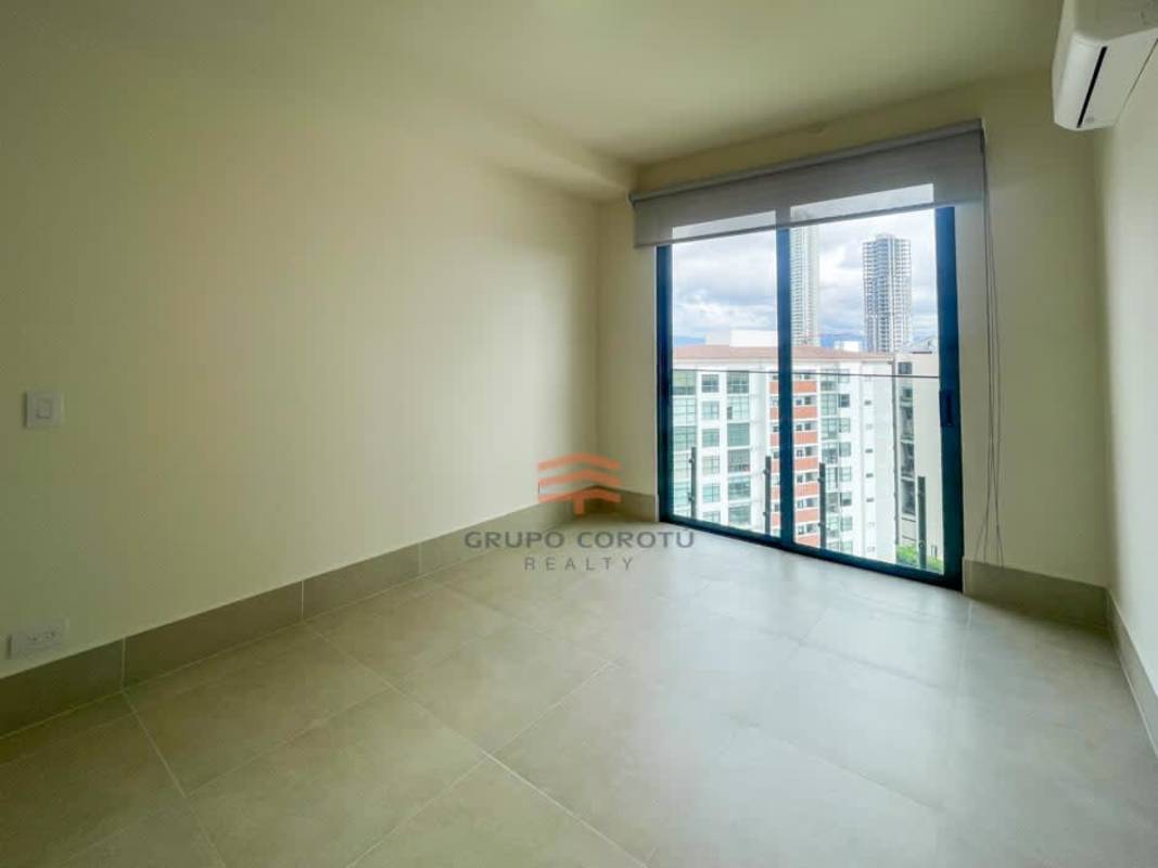 Modern bathroom with glass shower enclosure and vanity PH Ocean House Santa Maria Panama