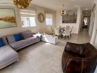 Spacious living dining room with large windows in new house Panama Oeste Nuevo Arraiján