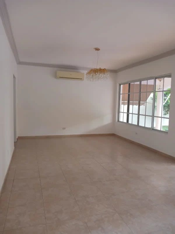 Second floor family room bright space rental home Costa del Este Panama