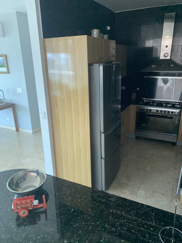 Kitchen with granite counters stainless appliances modern design PH Sky Avenida Balboa Panama