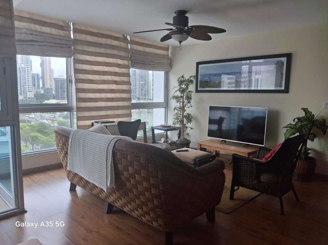 Furnished 1BR Bayfront Tower Apartment with Ocean View