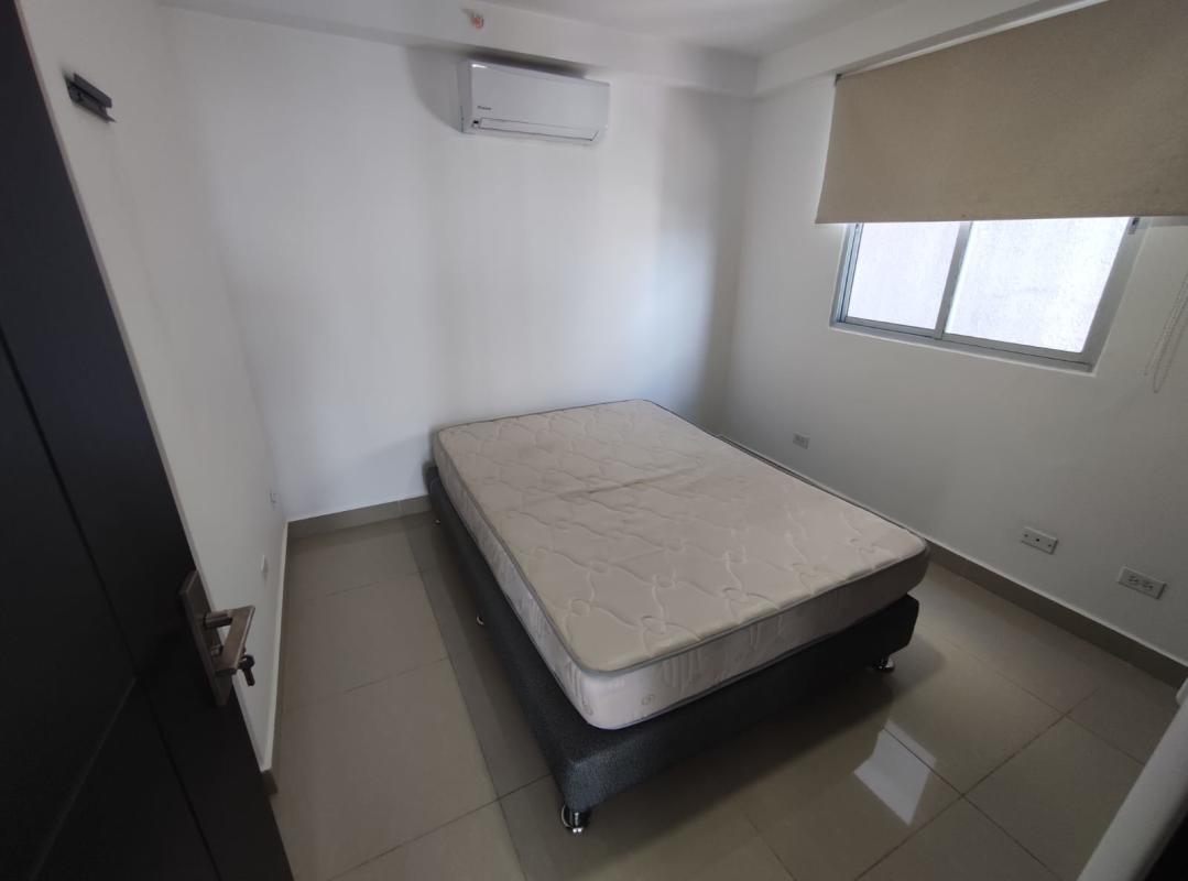 Skyline cityscape view from PH Coral Tower apartment high floor Carrasquilla Panama