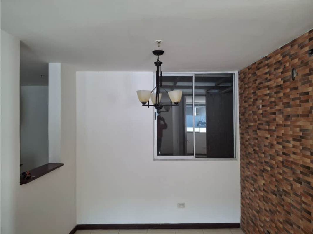 Laundry and kitchen space with utility sink and glass door PH Altavista Tower Don Bosco Panama