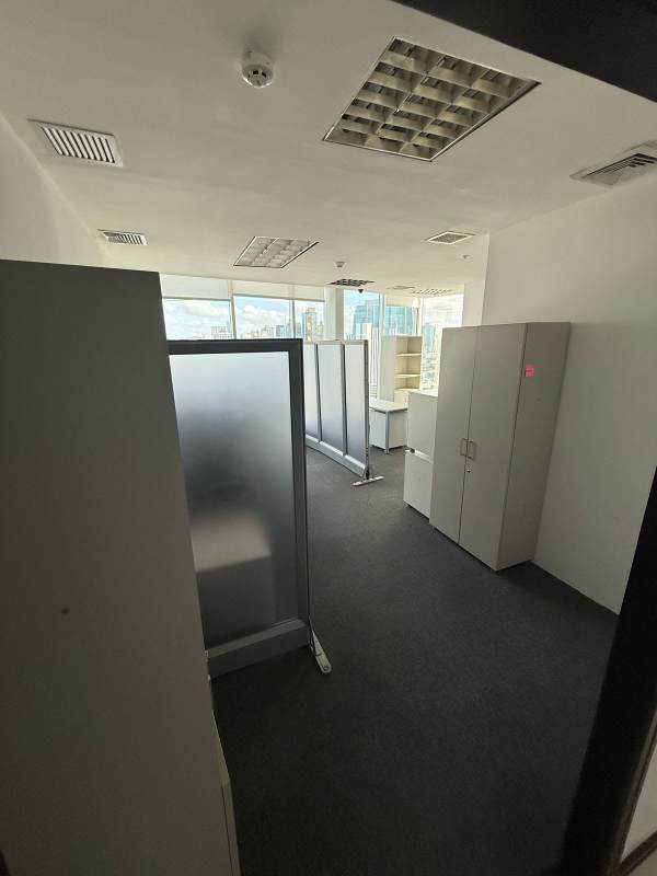 Private conference room with chairs table AC PH BICSA Tower Panama