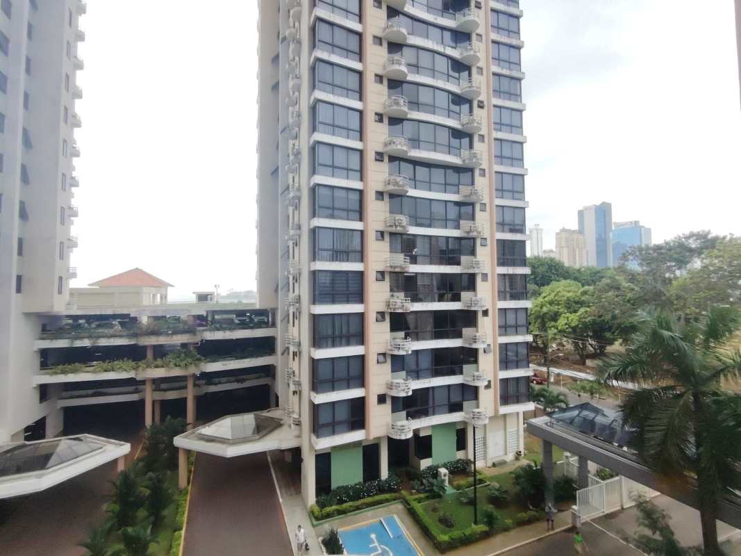 High-rise modern towers with balconies and pools PH San Francisco Bay Panama City