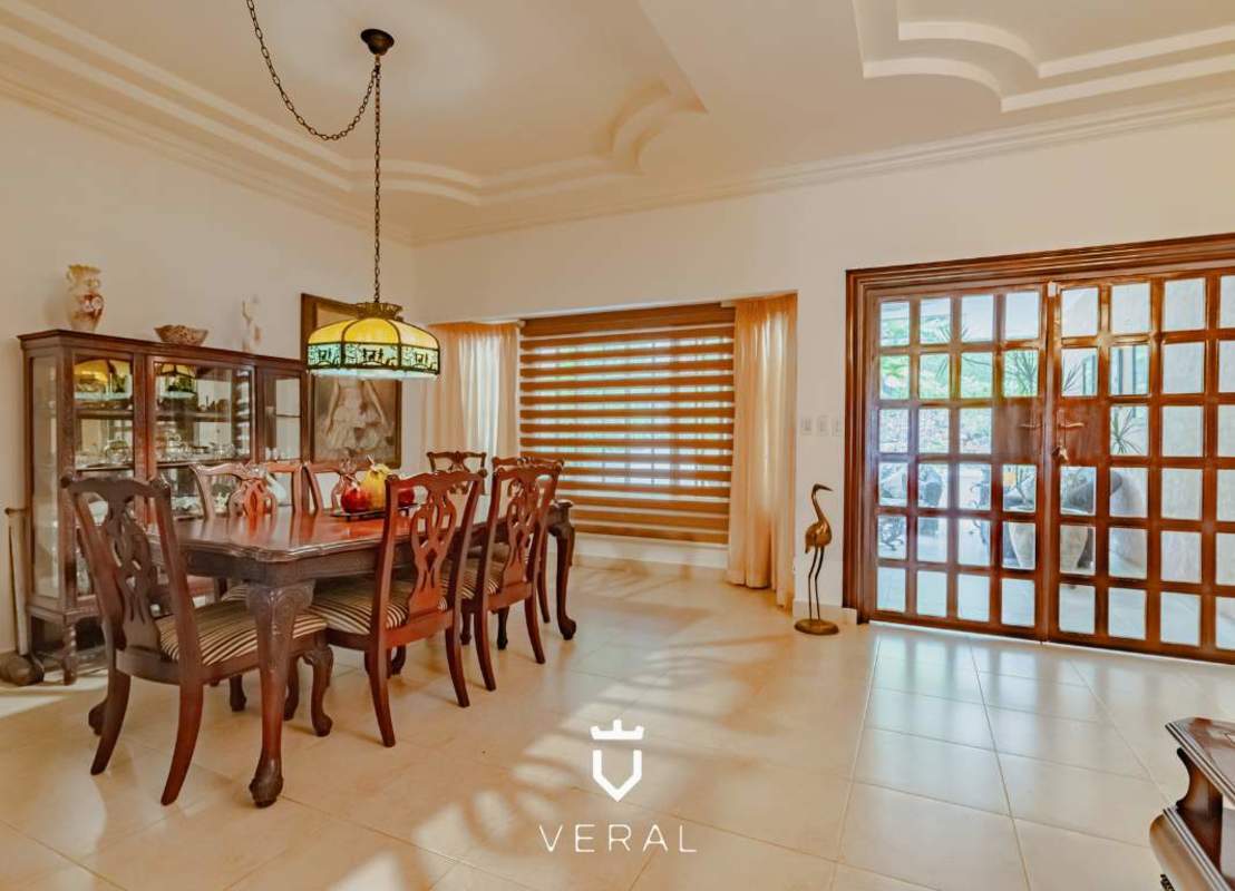 Bedroom with attached home office ensuite bath La Loma Panama City luxury home sale