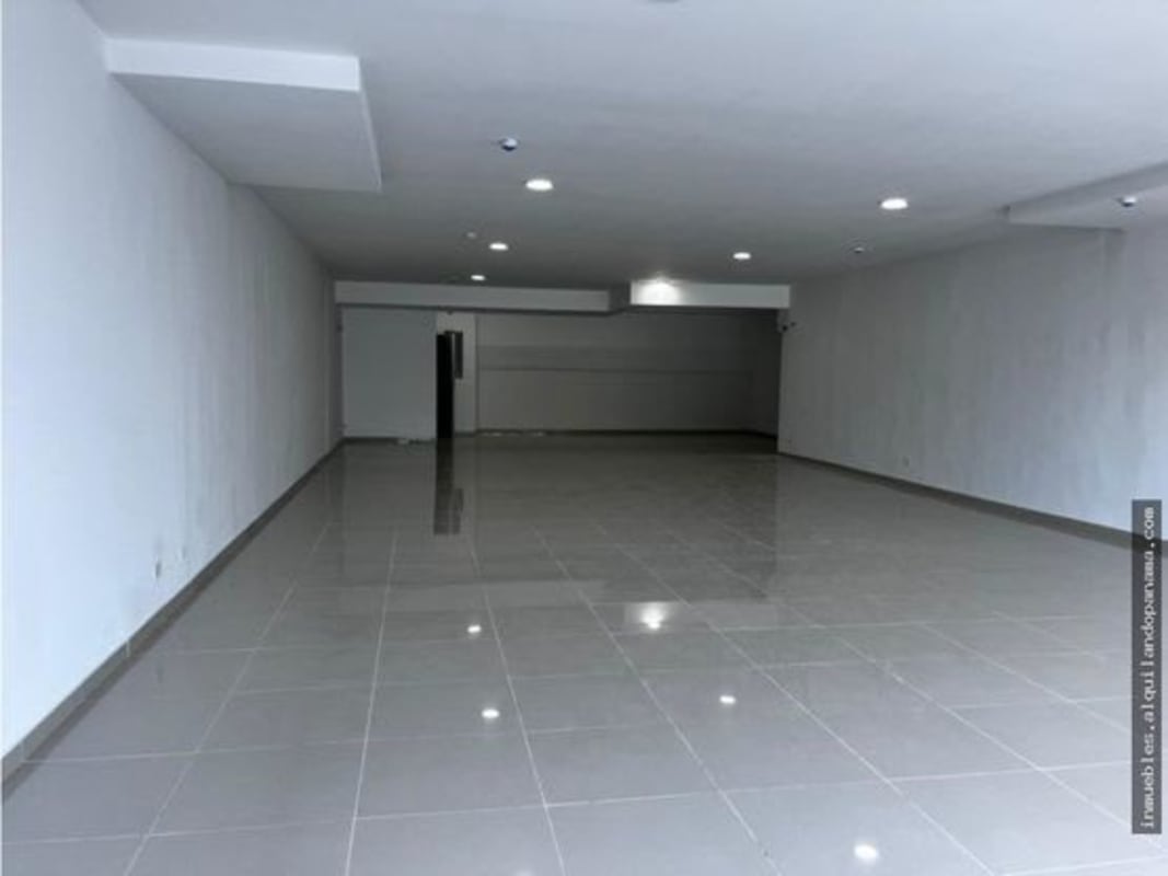 Spacious storage utility room with tile flooring in commercial rental at Signature Point Panama