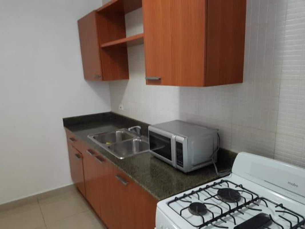 Dining area in apartment with large windows bringing natural light in PH Diamond Tower San Francisco Panama