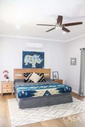 Large terrace balcony river mountain views countryside home Macano Gualaca Panama