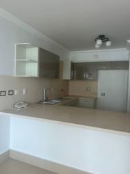 Bedroom with built-in closet, AC, and ocean view in PH Malibu Tower Playa Gorgona Panama