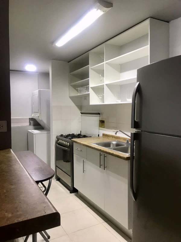 Modern high-rise building facade of PH Splendor by the Park Carrasquilla area Panama City