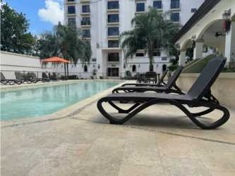 Tennis court with fence inside PH Embassy Village Clayton